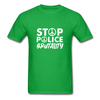 Stop Police - bright green