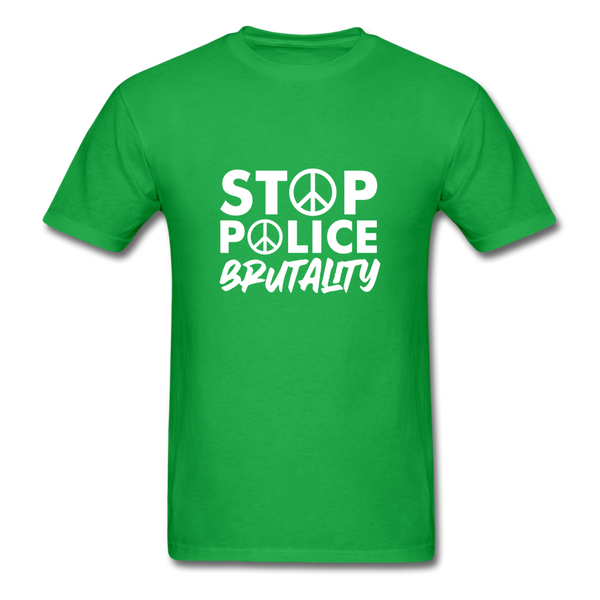 Stop Police - bright green