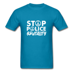 Stop Police - turquoise
