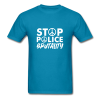 Stop Police - turquoise