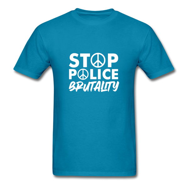 Stop Police - turquoise