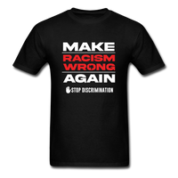 Make Racism Wrong Again - black