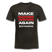 Make Racism Wrong Again - mineral black