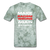 Make Racism Wrong Again - military green tie dye