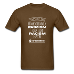 No Place For Hate - brown