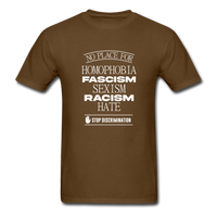 No Place For Hate - brown