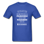 No Place For Hate - royal blue