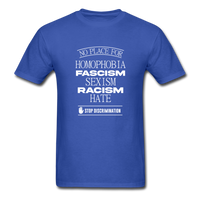 No Place For Hate - royal blue