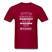 No Place For Hate - dark red