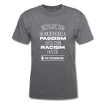 No Place For Hate - mineral charcoal gray