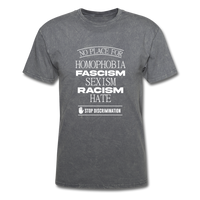 No Place For Hate - mineral charcoal gray