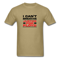 I Can't Breathe - khaki