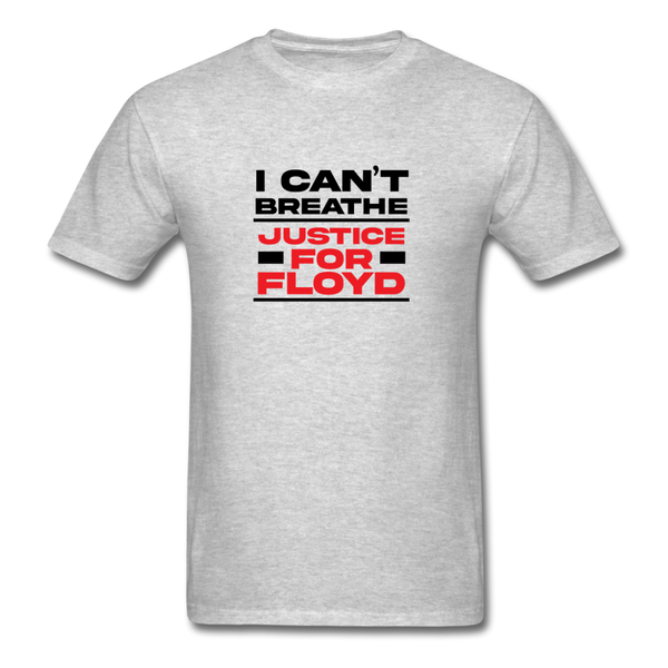 I Can't Breathe - heather gray