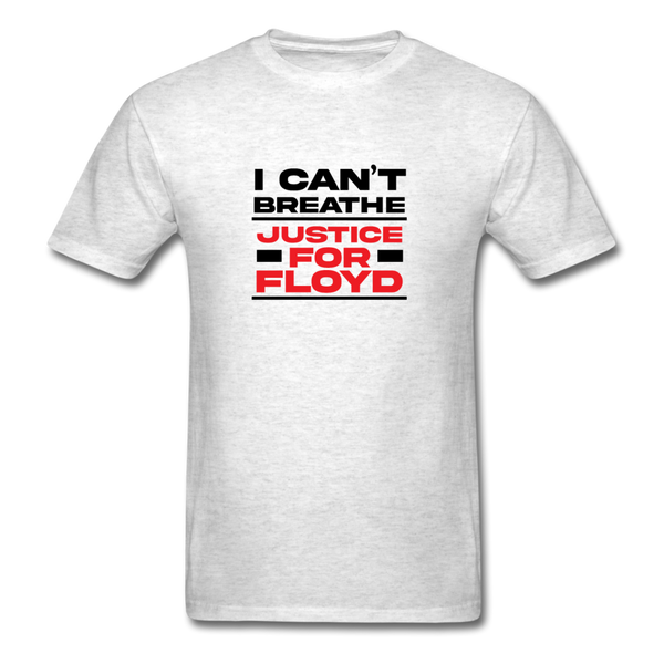 I Can't Breathe - light heather gray