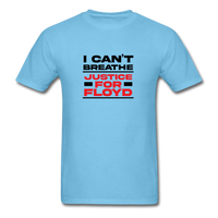 I Can't Breathe - aquatic blue
