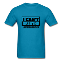 I Can't Breathe - turquoise