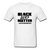 Black Lives Matter - white