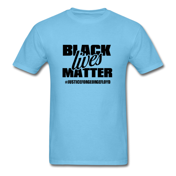 Black Lives Matter - aquatic blue