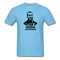 I Can't Breathe - aquatic blue