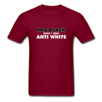 Pro Black - burgundy