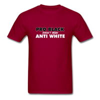 Pro Black - dark red