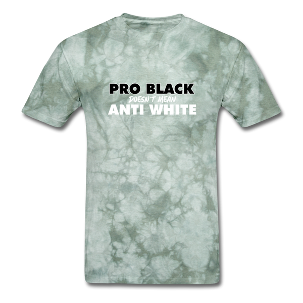 Pro Black - military green tie dye