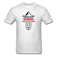 Tip Of Iceberg - light heather gray