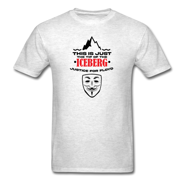 Tip Of Iceberg - light heather gray