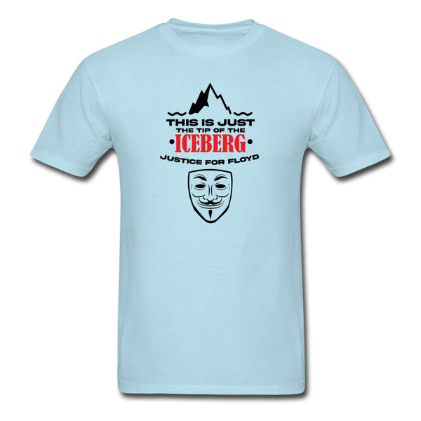 Tip Of Iceberg - powder blue
