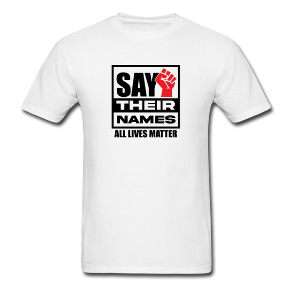 All Lives Matter - white