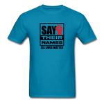 All Lives Matter - turquoise