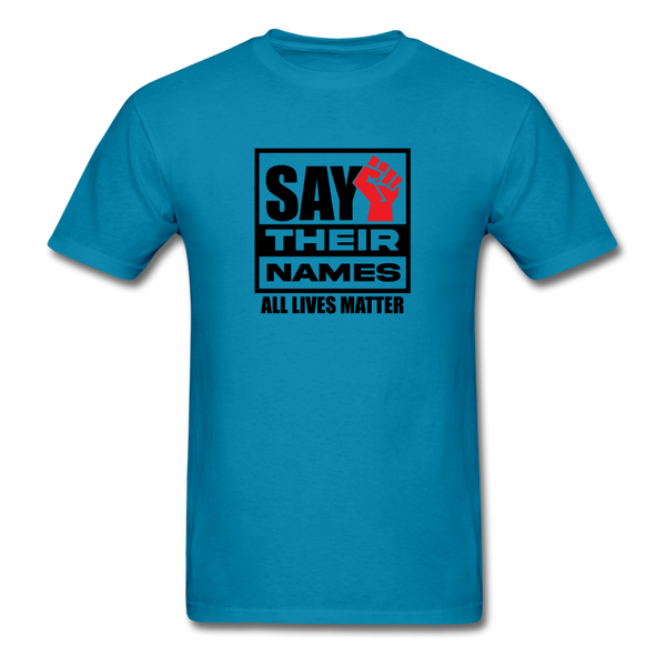 All Lives Matter - turquoise