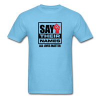All Lives Matter - aquatic blue