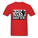 Black Lives Matter - red