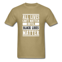 Black Lives - khaki