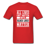 Black Lives - red