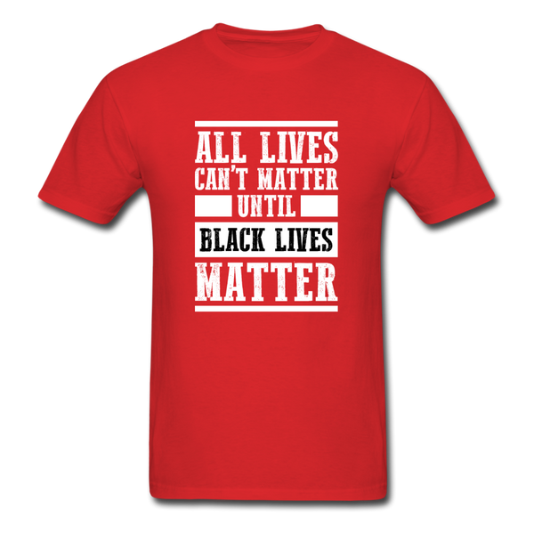 Black Lives - red