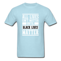 Black Lives - powder blue
