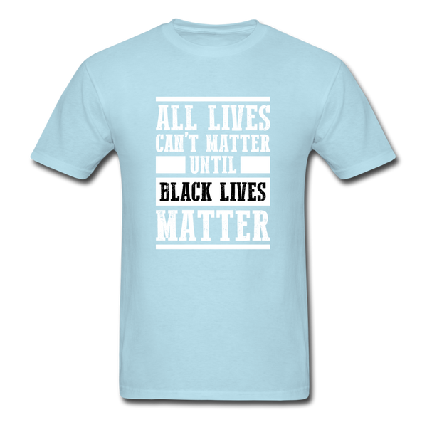 Black Lives - powder blue