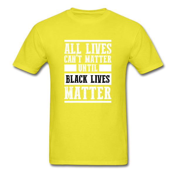 Black Lives - yellow