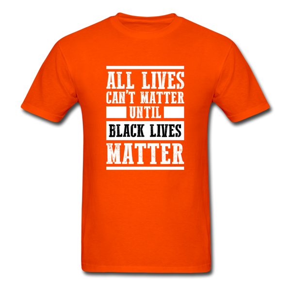 Black Lives - orange