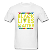 Black Lives Matter - white
