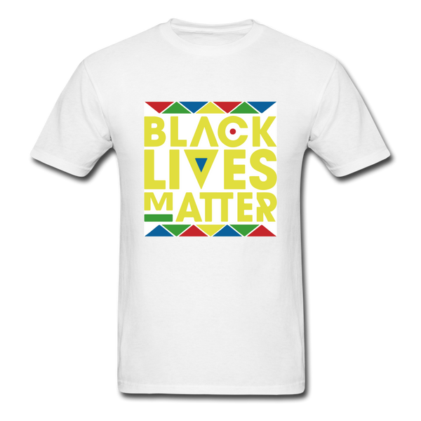 Black Lives Matter - white