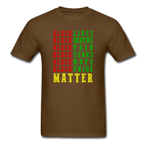 Black Lives Matter - brown