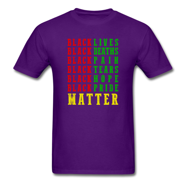 Black Lives Matter - purple