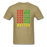 Black Lives Matter - khaki