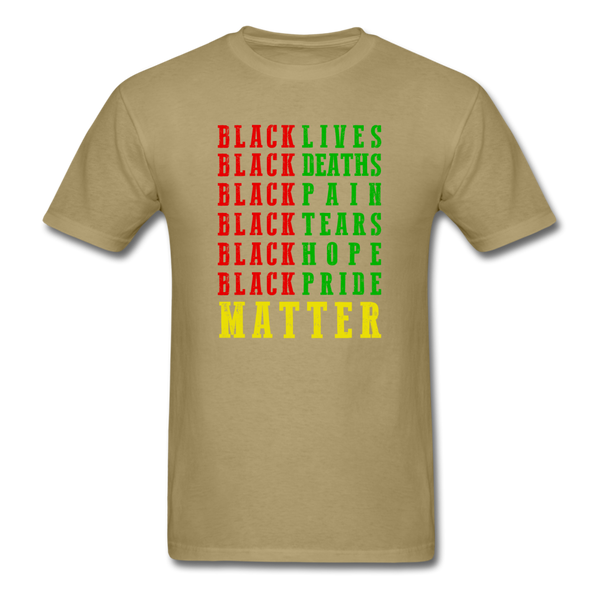 Black Lives Matter - khaki