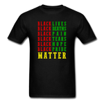 Black Lives Matter - black