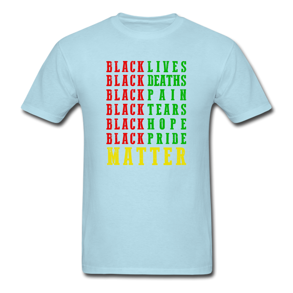 Black Lives Matter - powder blue