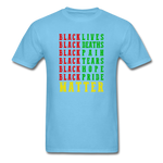 Black Lives Matter - aquatic blue